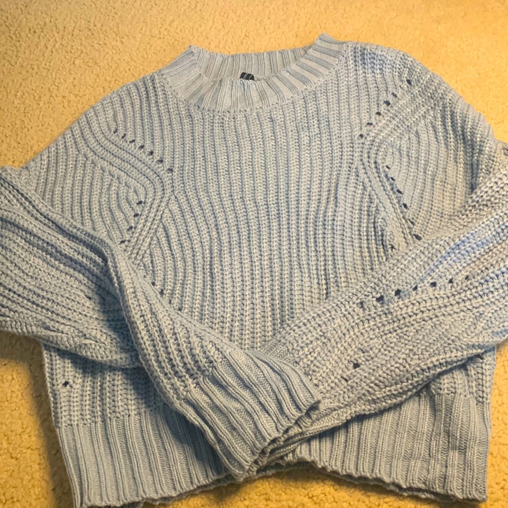 Blue sweater